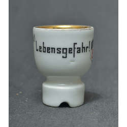 Porcelain cup dedicated to the anniversary of the company 