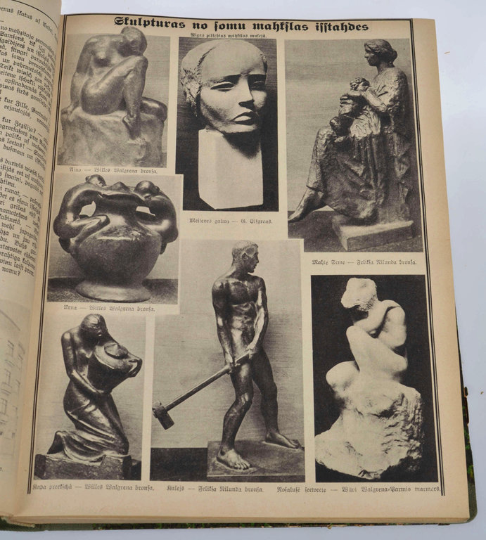 Magazines Atputa in one volume 1935.g. / No. 531-556