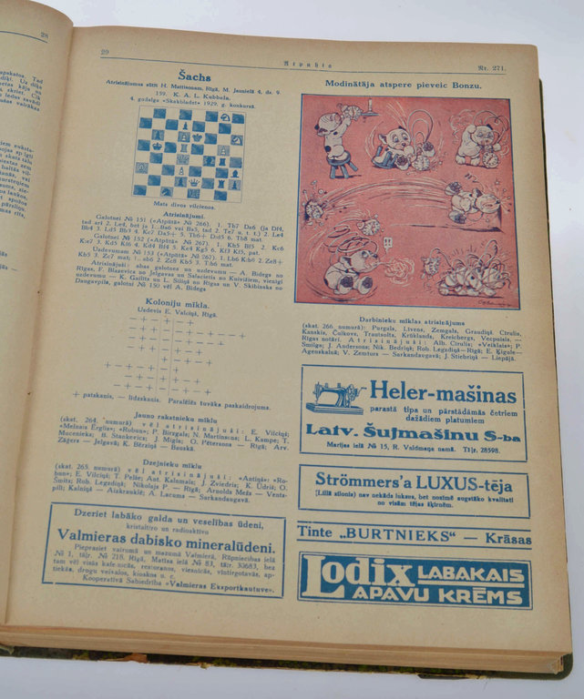 Magazines Atputa in one volume 1930 / No. 269-295