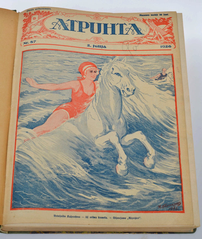 Magazines Atputa in one volume 1926.g. / No. 87-112
