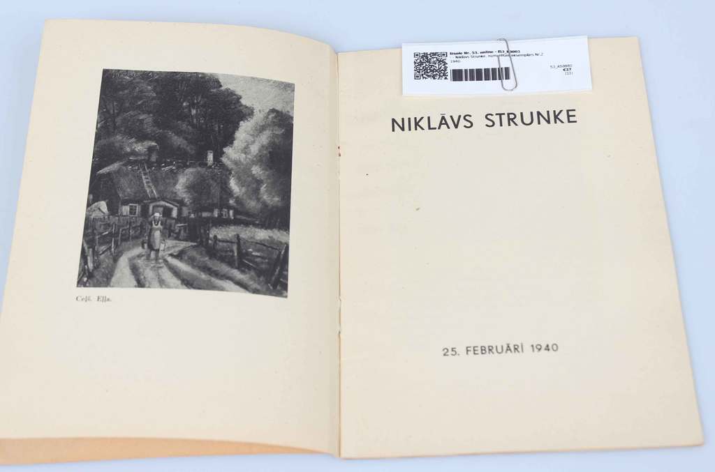 Niklāvs Strunke, numurētais eksemplārs Nr.2