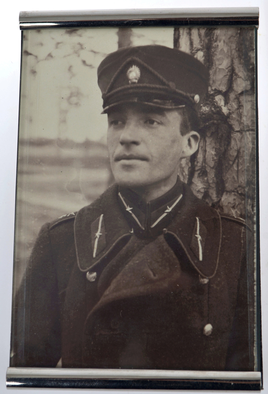 Photos of Officer Voldemars Mielenas in frames 2 pcs