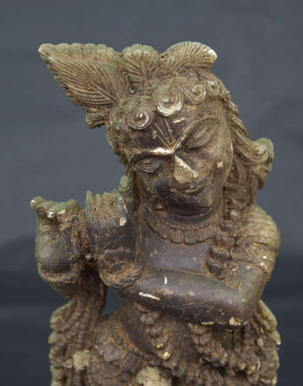Каменная скульптура (найдена на дне Даугавы)
