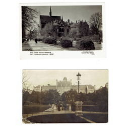 2 открытки - «Академия художеств ЛССР. Рига», «Здание Рижского технического университета».