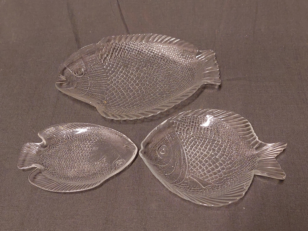 A set of glassware for a fisherman