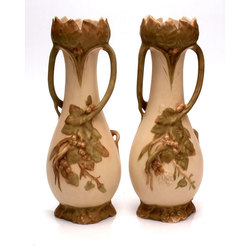 Couple of Art Nouveau style vases