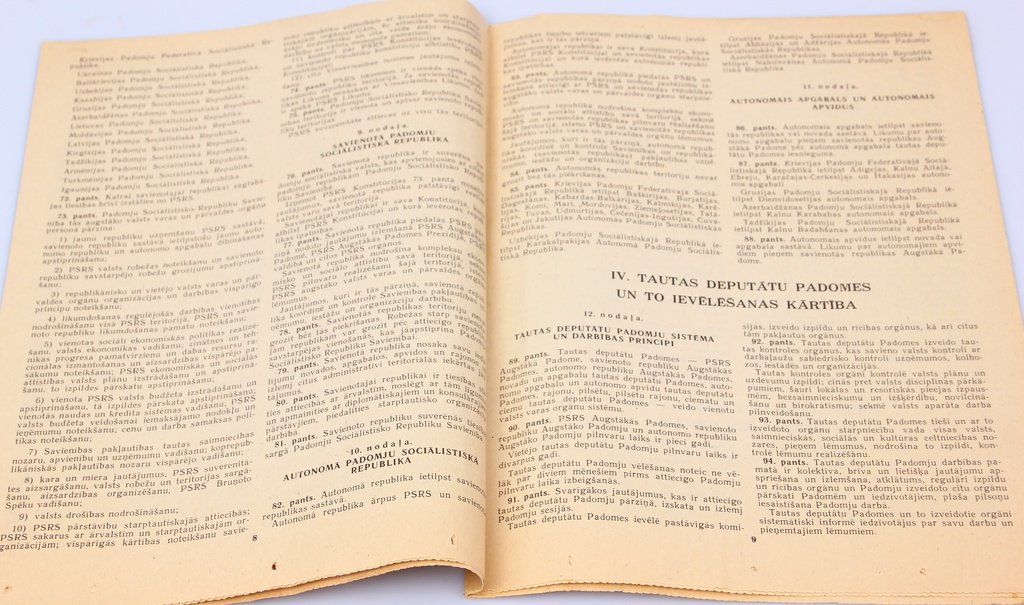 Конституция Союза Советских Социалистических Республик (Основной Закон)