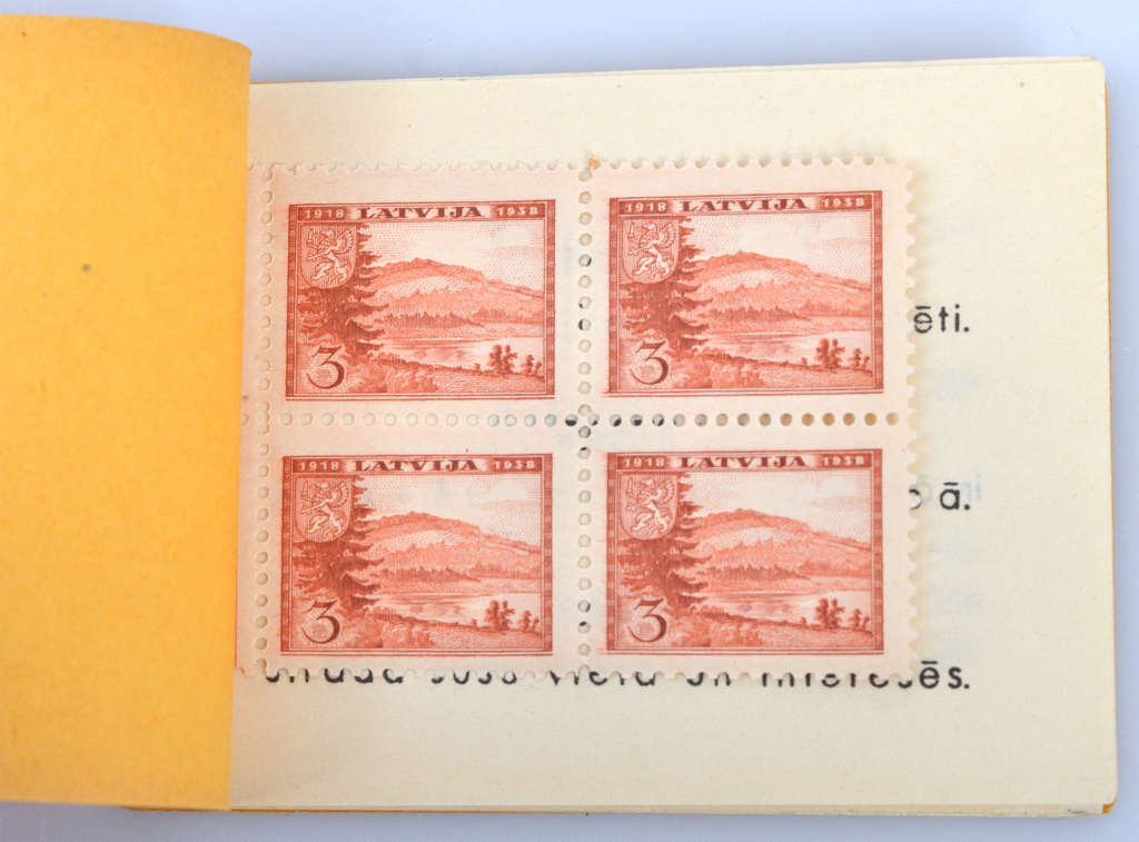 Samples of postage stamps