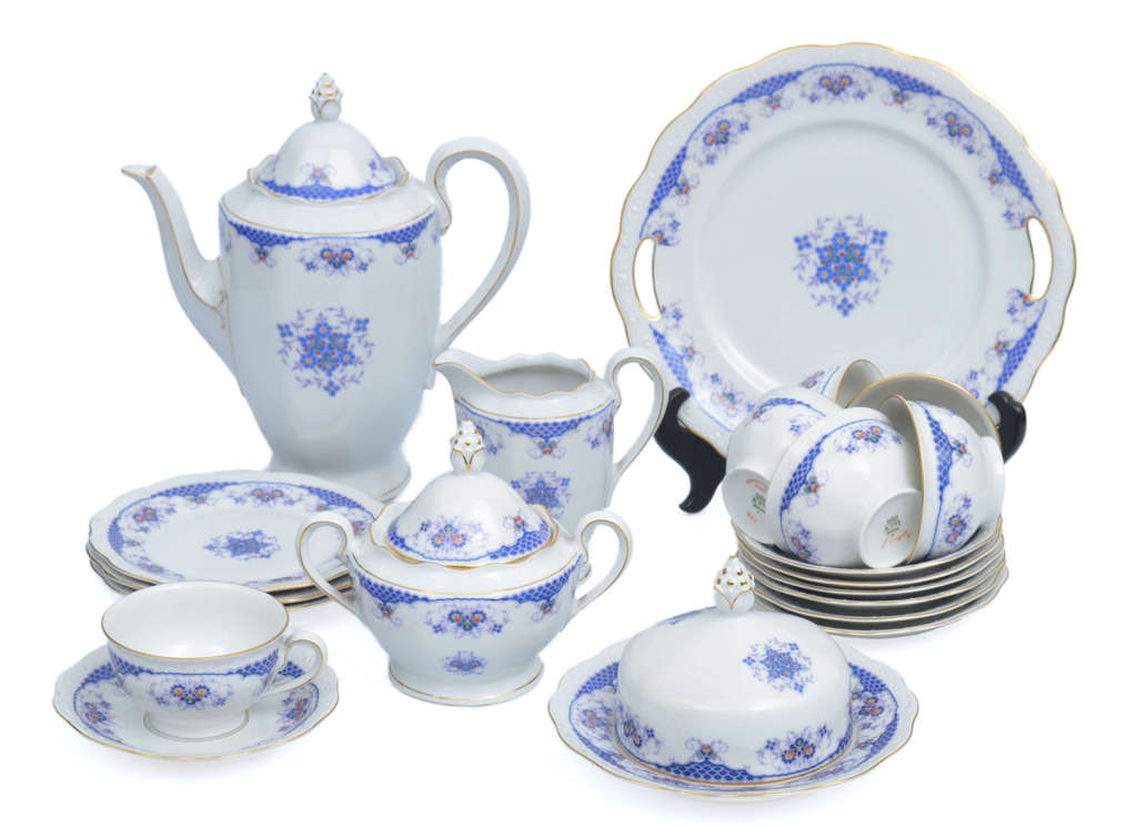 Tea porcelain set for 6 people