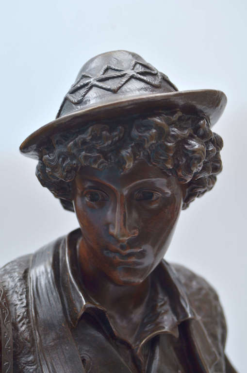 Bronze figurine ''Musician''