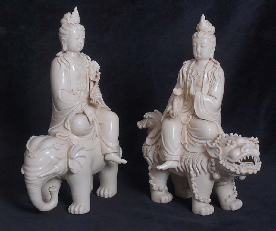 Couple of porcelain figures