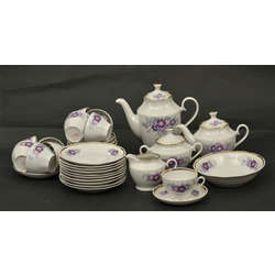 Tea and coffee set for 10 people