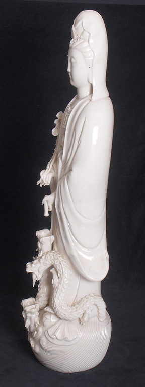 Couple of porcelain figures 'Buddha'