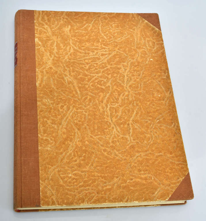 The book ''Latvijas tēlotājas mākslas pieci gadi 1934-1939''