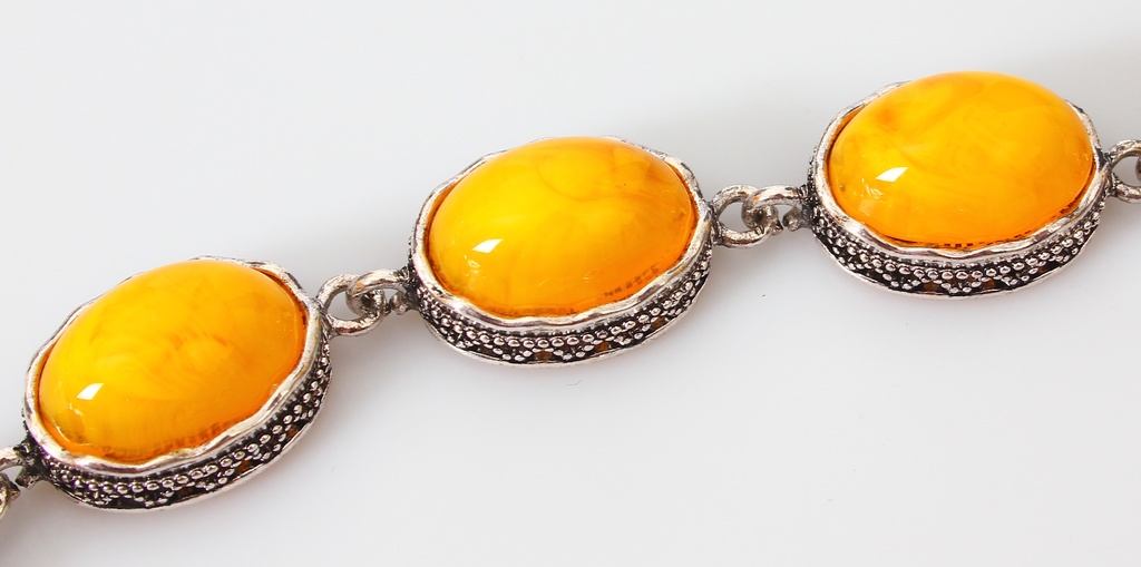Jewelry set - bracelet, earrings and ring