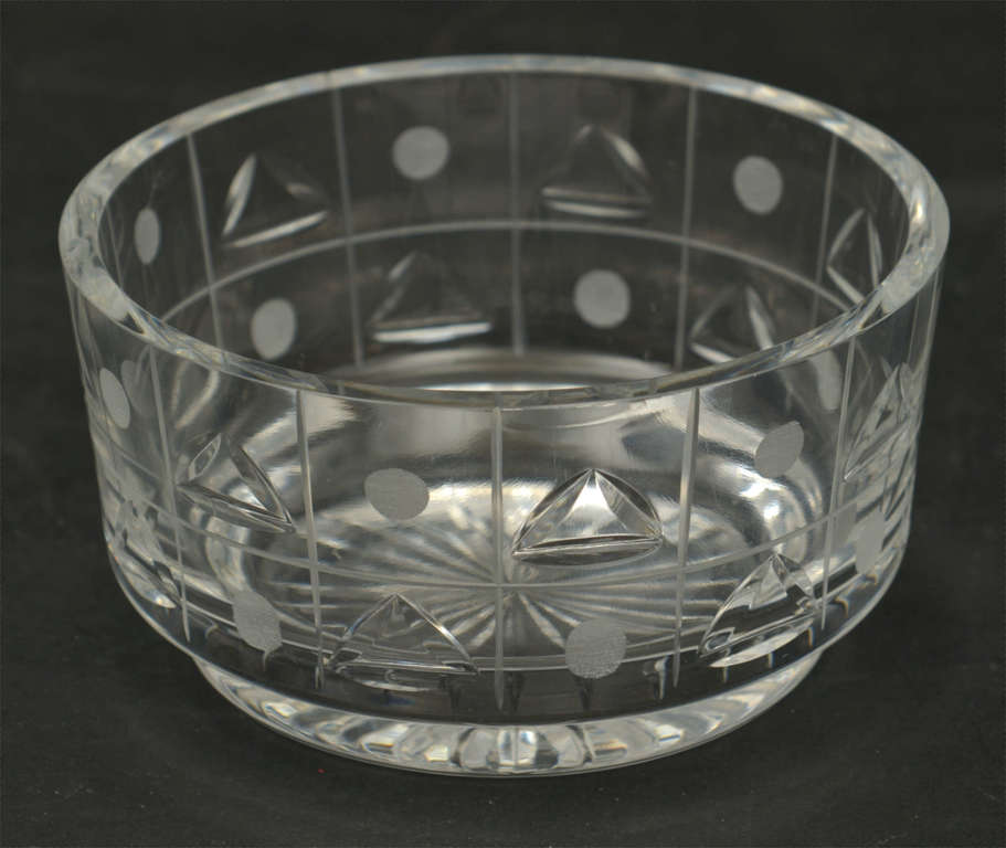 Crystal candy bowl