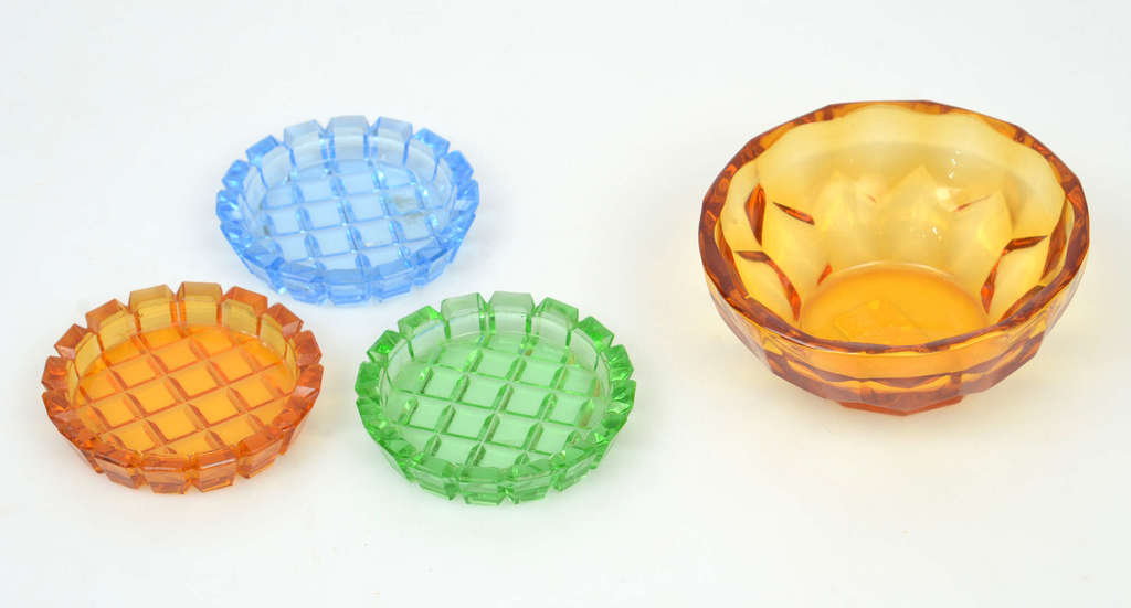 Stained glass dishes