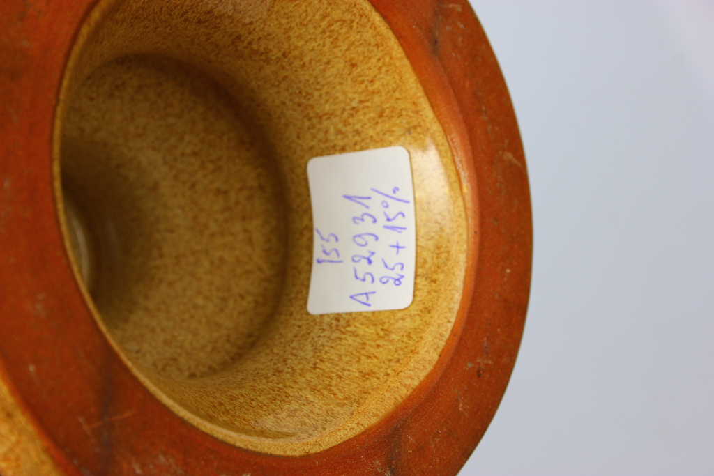 Ceramic vase from the restaurant 