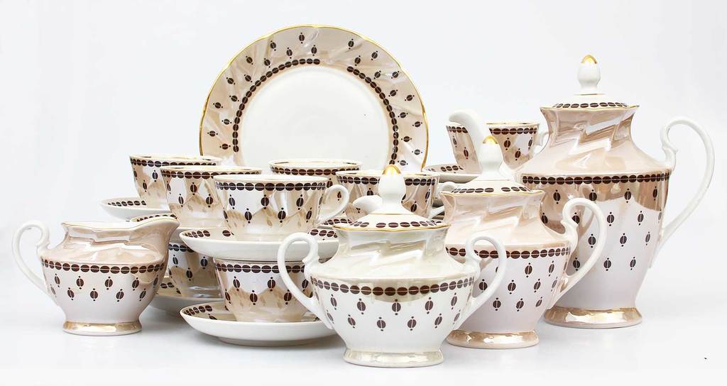 Porcelain tea and coffee set 