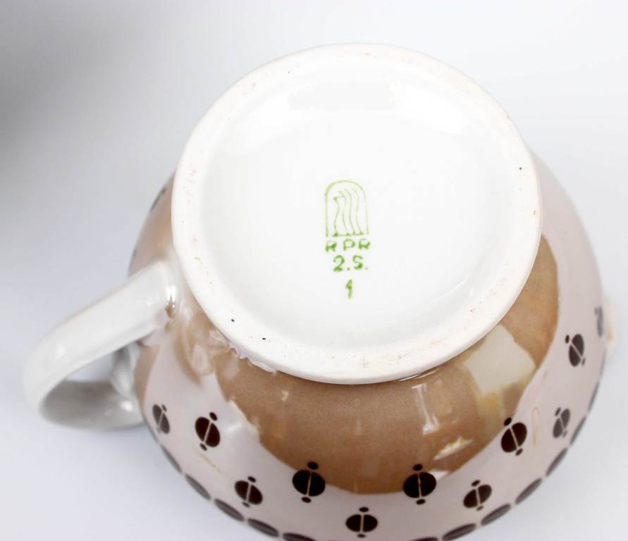 Porcelain tea and coffee set 