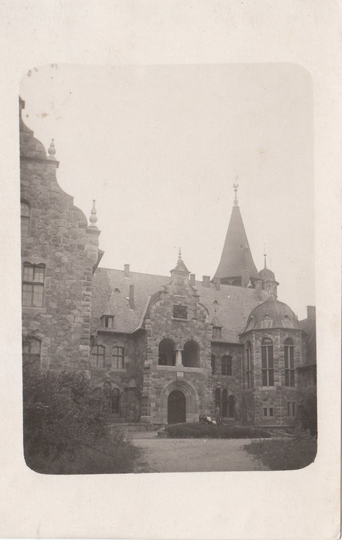 2 postcards - Cesvaine castle