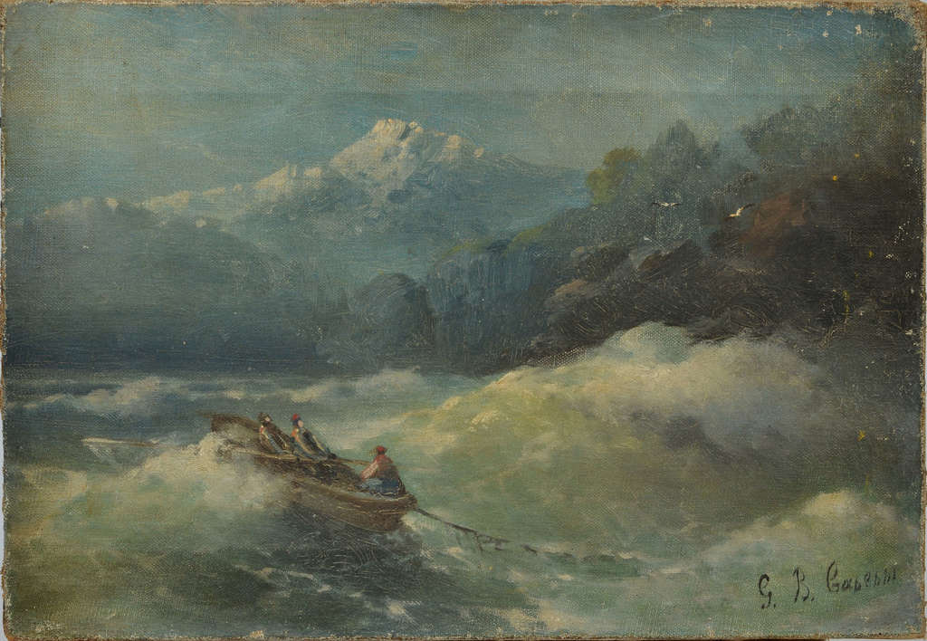 Sailors in the storm