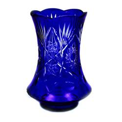 Colored glass Ilguciems vase