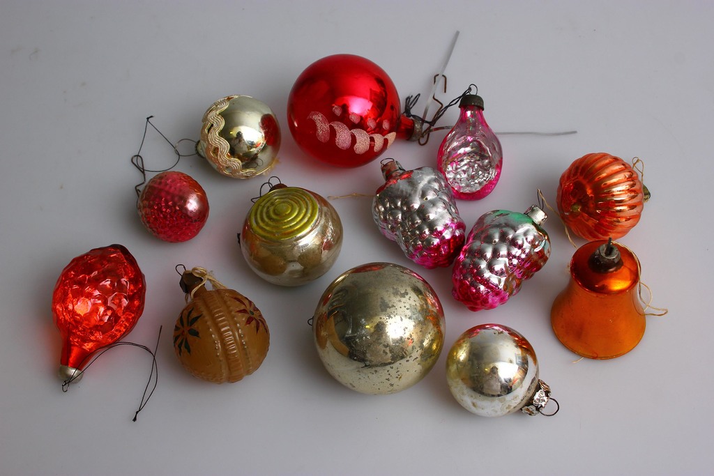 Christmas tree decorations (13 pcs)