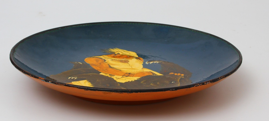 Keramikas šķīvis ''Lāčplēsis''