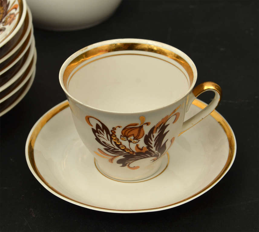 Porcelain coffee set 