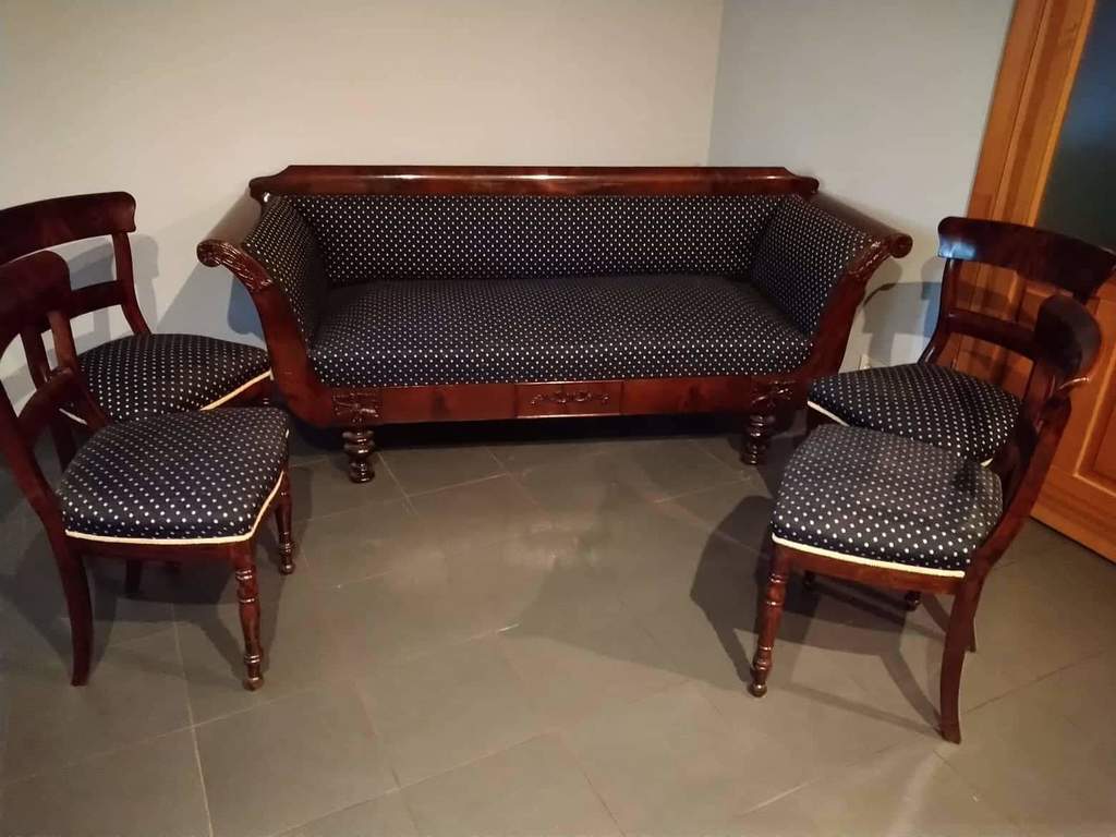 Biedermeier style furniture set