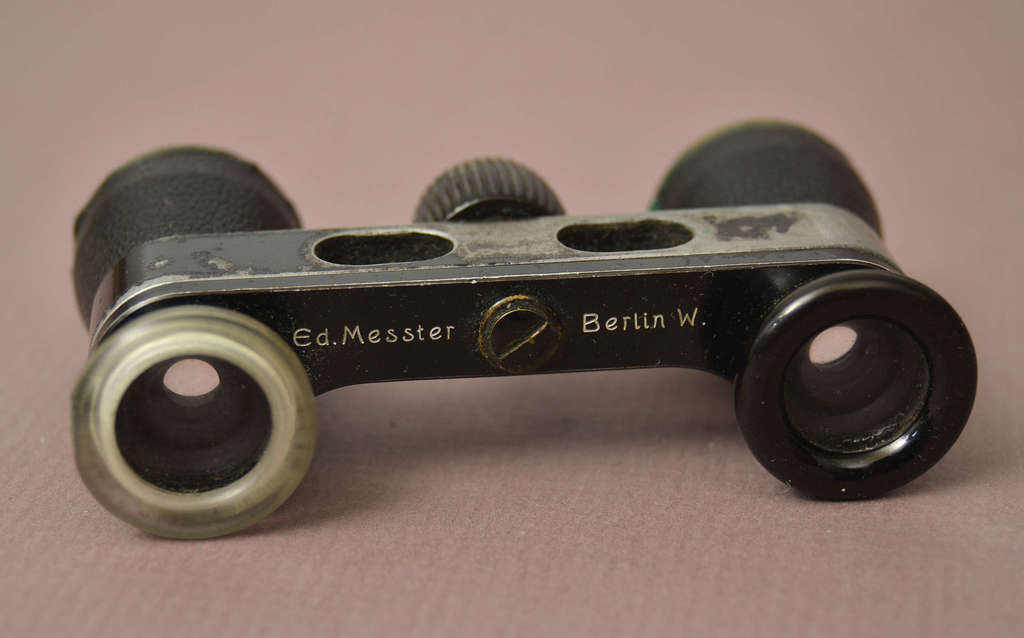 Binoculars '' Ed. Messter with a case