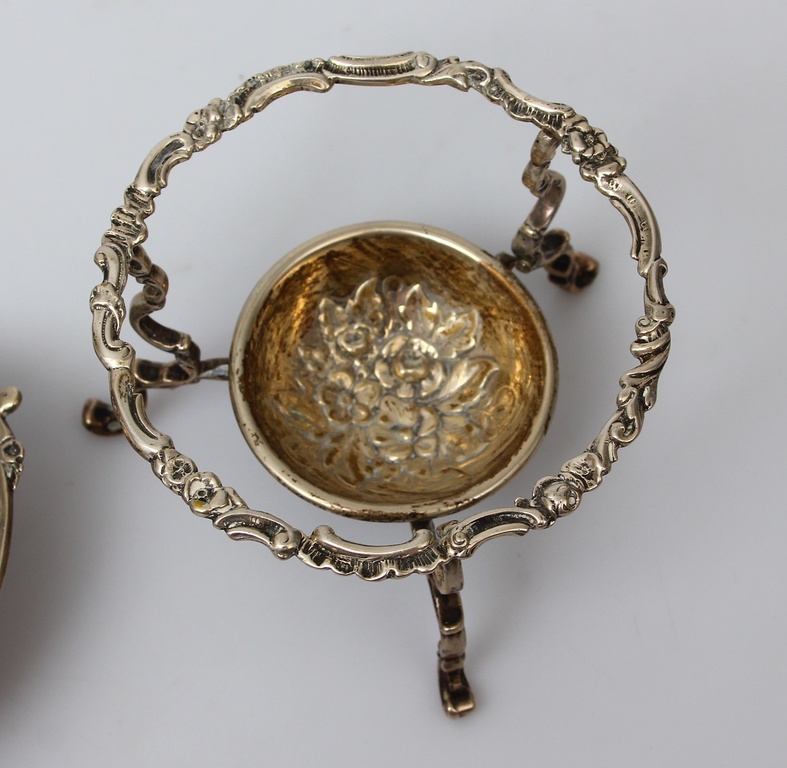 Silver tea making set (3 items)