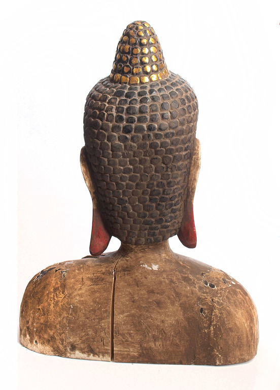 Koka figūra “Budas galva”