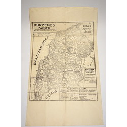 Карта Курземе
