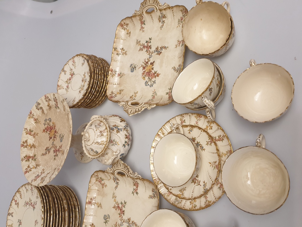 French porcelain set