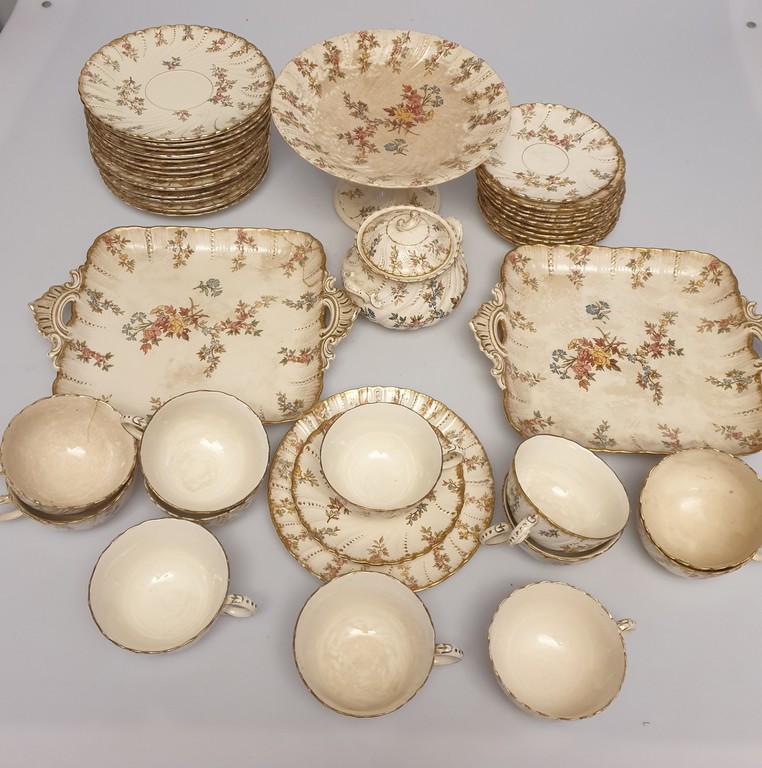 French porcelain set