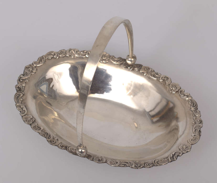 L. Rozenthal silver bowl for sweets 
