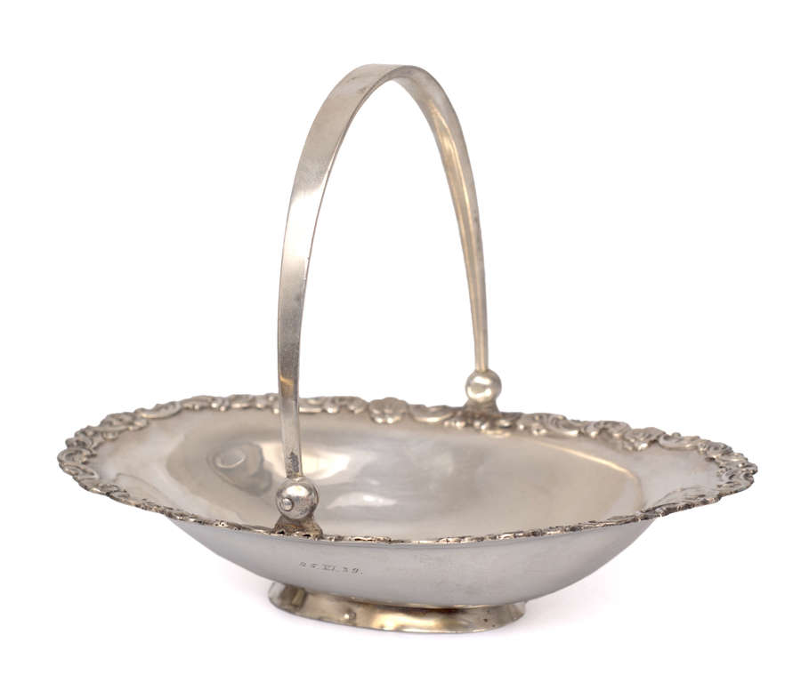 L. Rozenthal silver bowl for sweets 