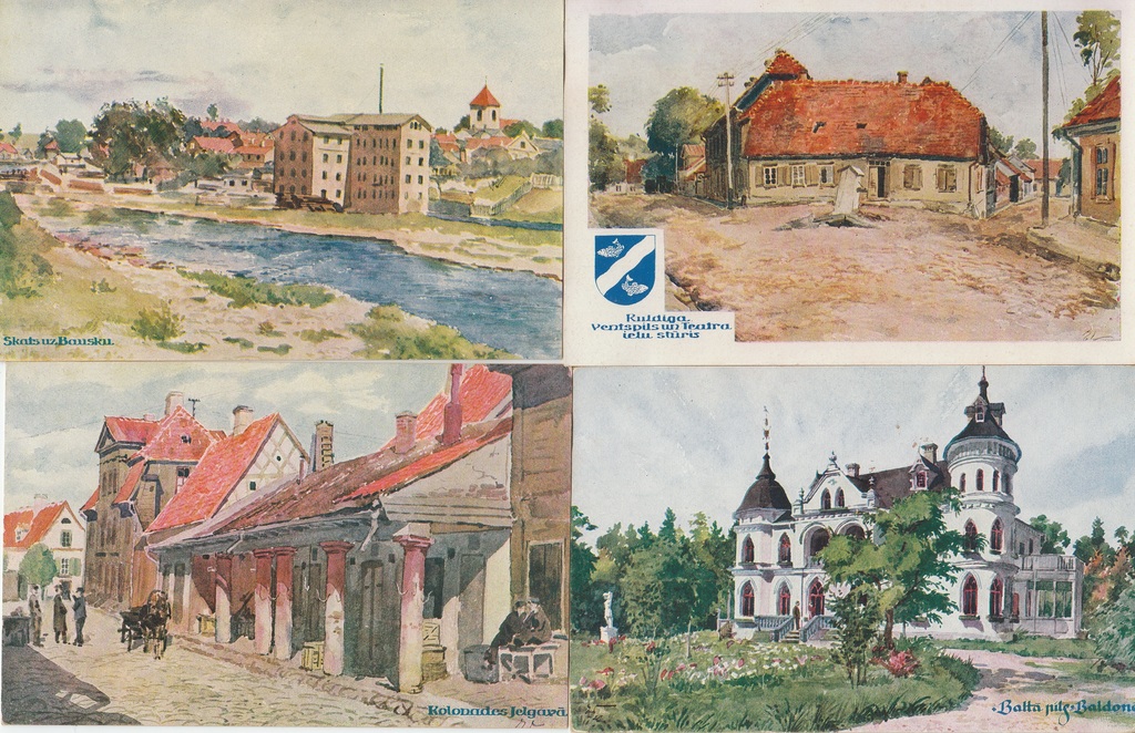 16 postcards 