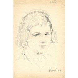 Alma. Sketch for portrait VII