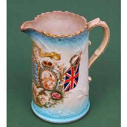 Faience pitcher  