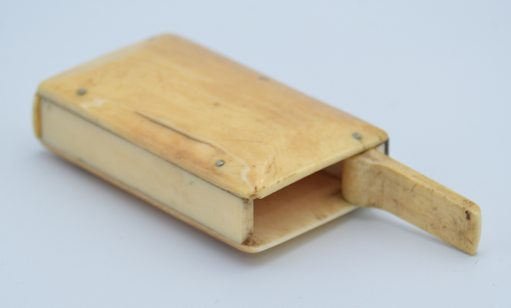 A box for matches made of bone