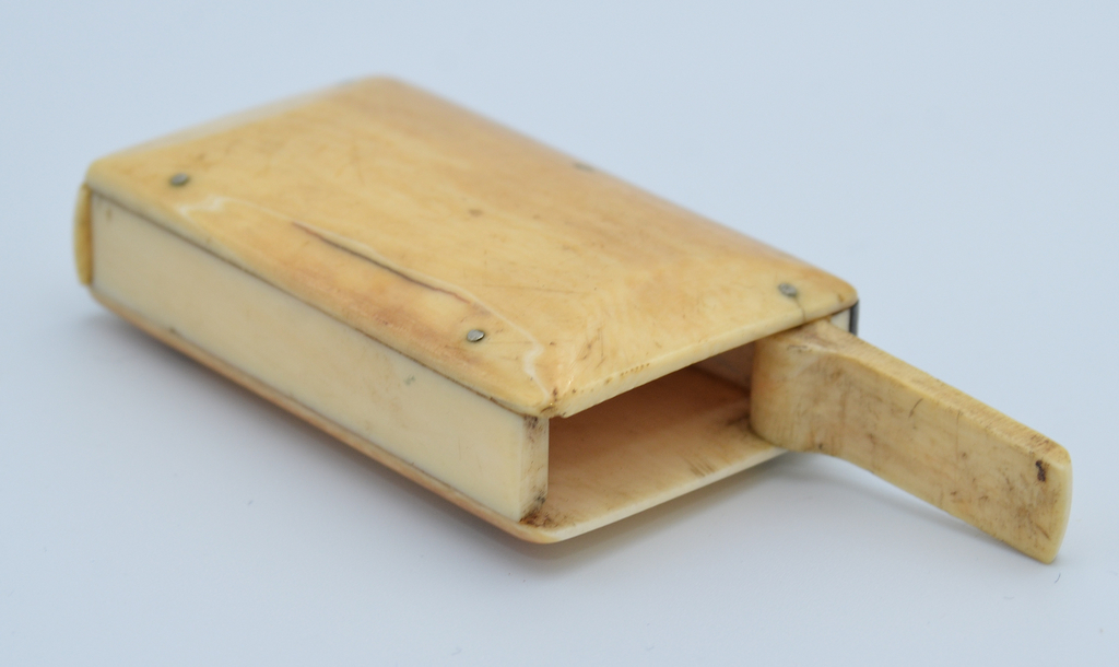 A box for matches made of bone
