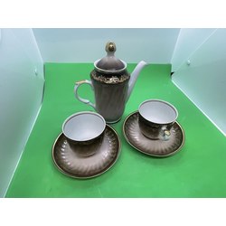 Porcelain coffee set for 2 people, RPR