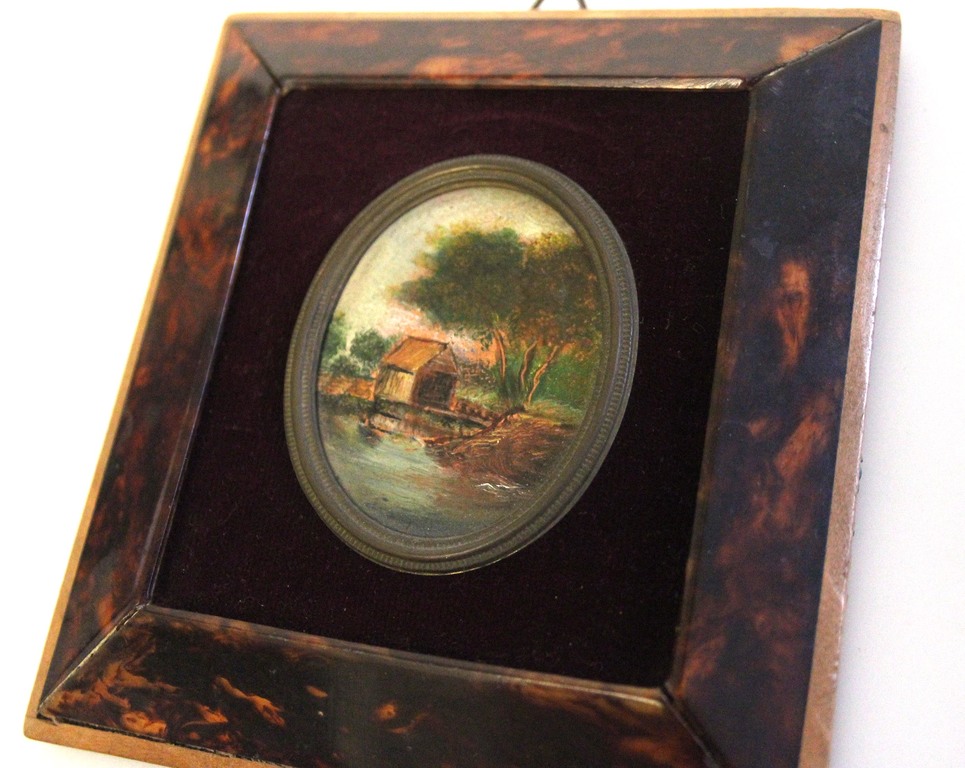 Miniature on copper