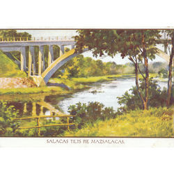 Postcard - Salaca Bridge