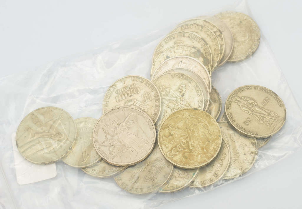Dažādu monētu kolekcija (22 monētas)