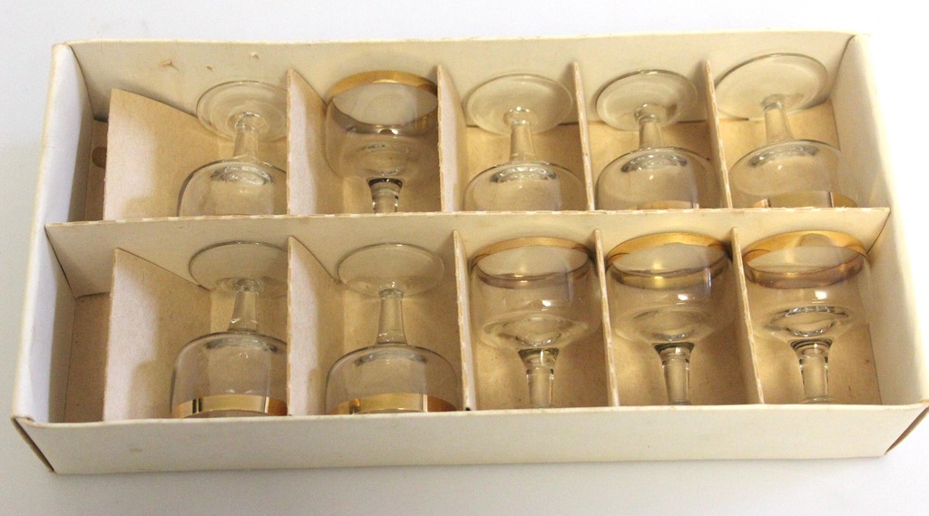 Set of glasses in the original box (10 pcs.)