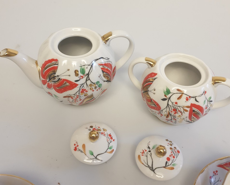 LFZ porcelain tea set for 6 people